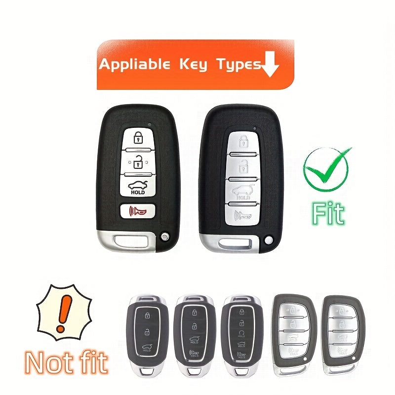 Universal Soft TPU Key Fob Cover for Car Key Protection