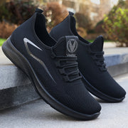 Men's Breathable Slip-On Sneakers for Outdoor Training Running Casual All-Season