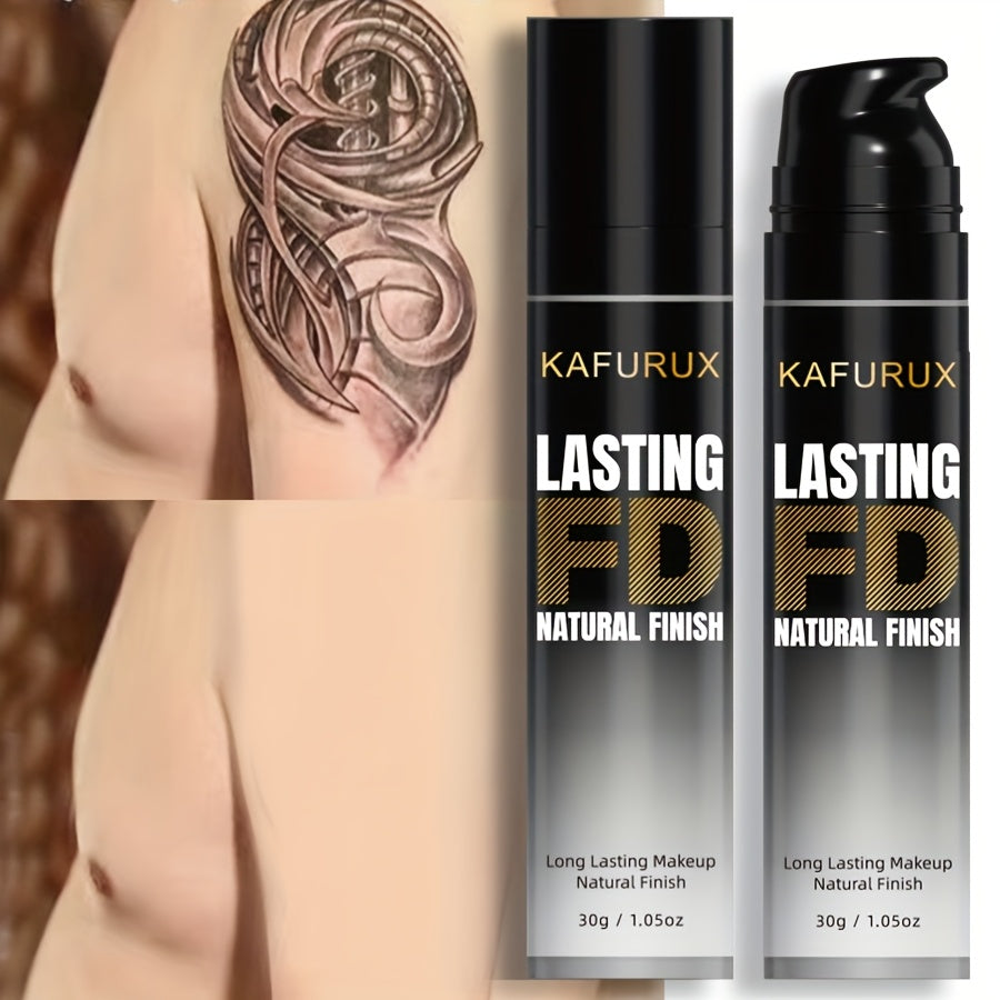 Base de maquillaje líquida de cobertura total para mujer, acabado mate natural, resistente al agua, 30g
