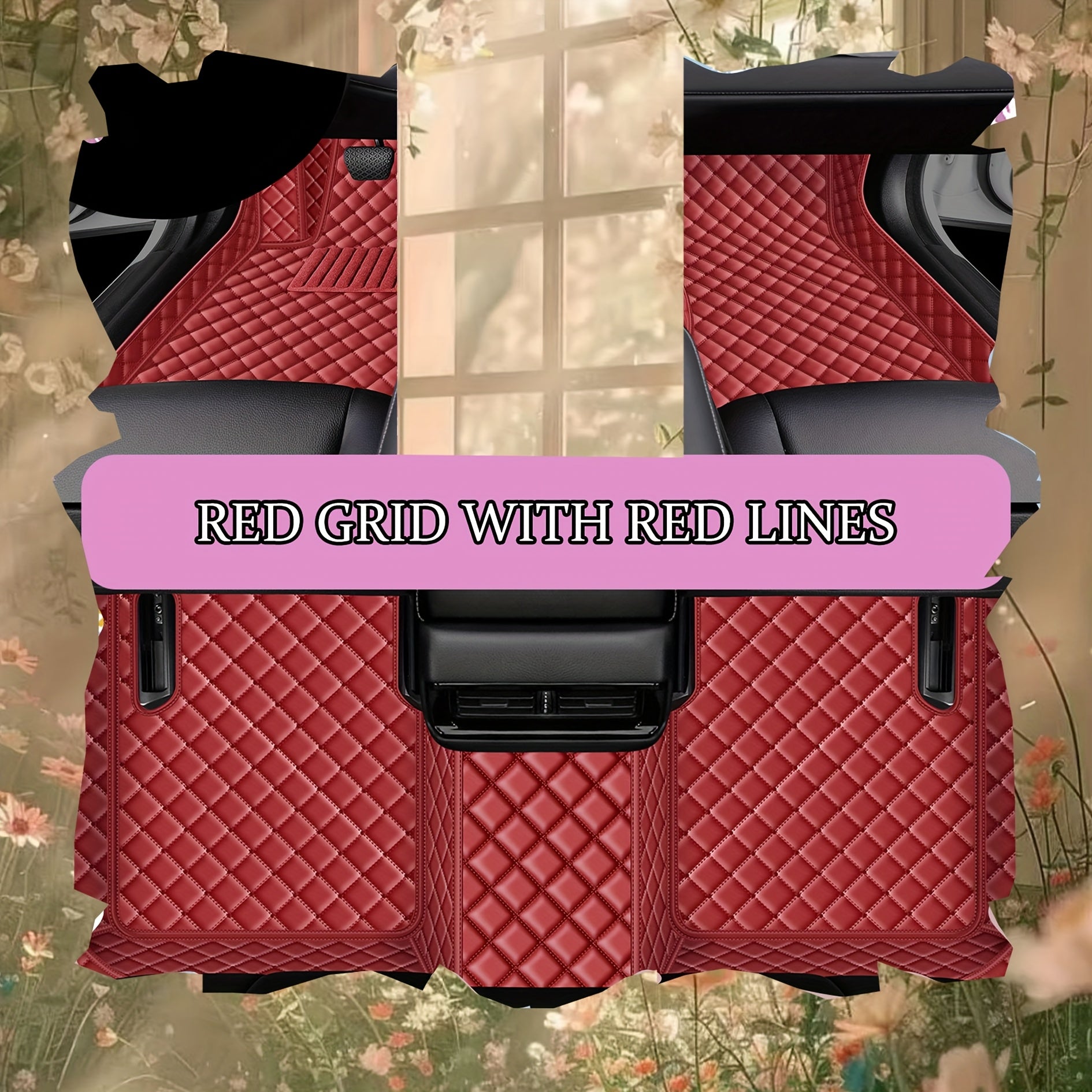 SUV Floor Mat Faux Leather Waterproof Dustproof All-Weather Fit