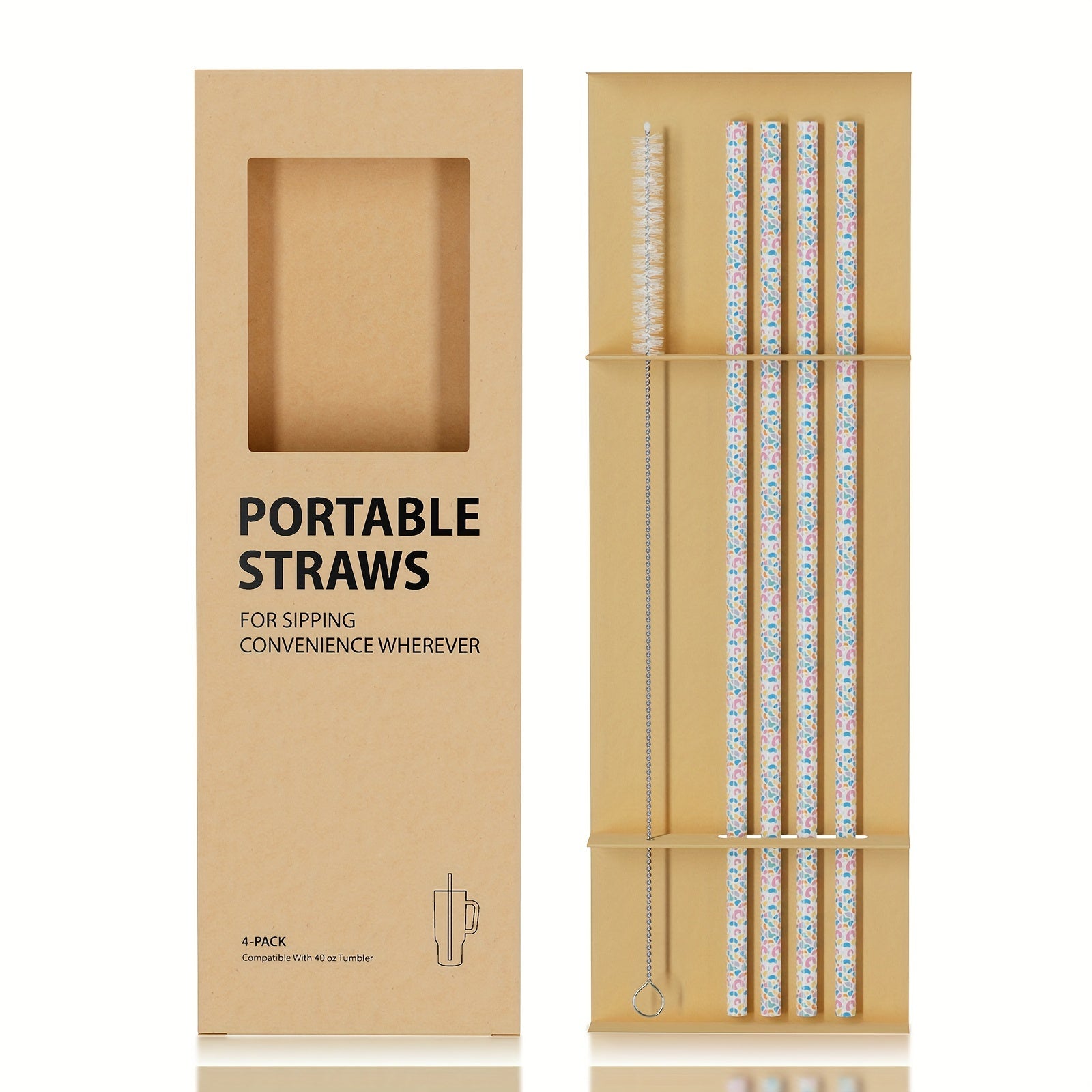 Halloween Themed Stainless Steel Water Bottles Set with BPA-Free Straws and Fun Lids 6 Pack