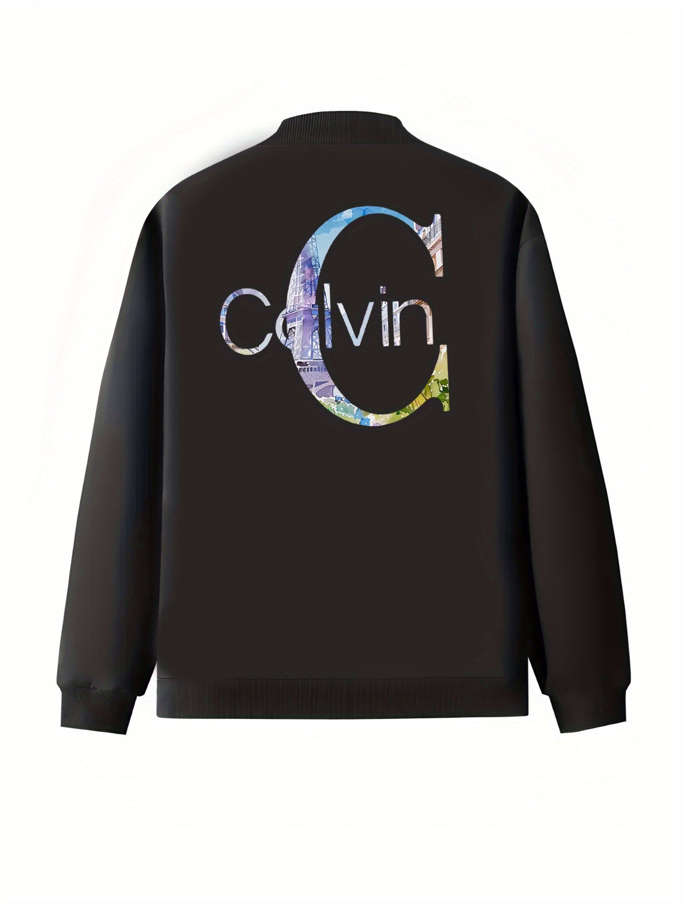 Plus-Size Women's Zip-Up Bomber Jackets Casual Comfortable Outerwear