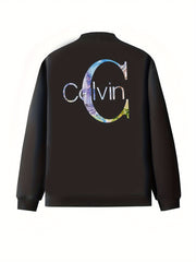 Plus-Size Women's Zip-Up Bomber Jackets Casual Comfortable Outerwear