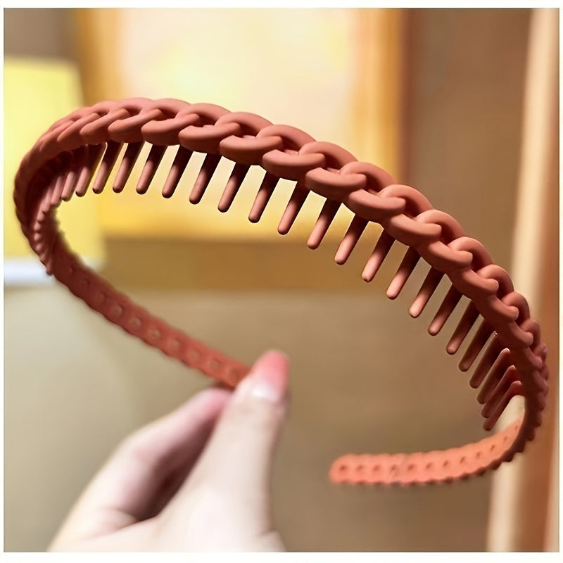 Women's Non-Slip Headband for Washing Face with Textured Grip and Stylish Design