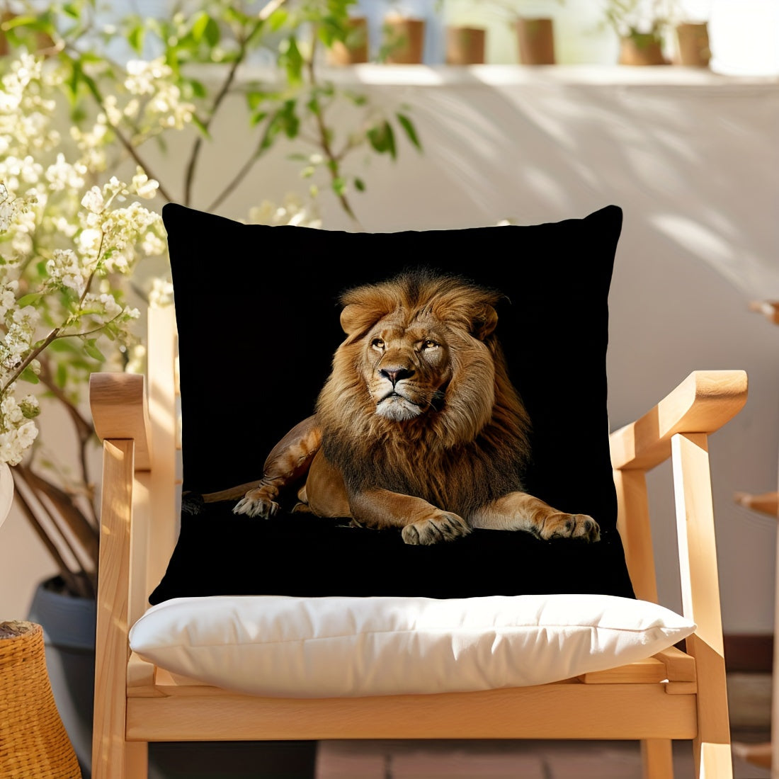 Soft Velvet Throw Pillow Cover 45.72cm with Zip Closure for Living Room Bedroom Car Decor