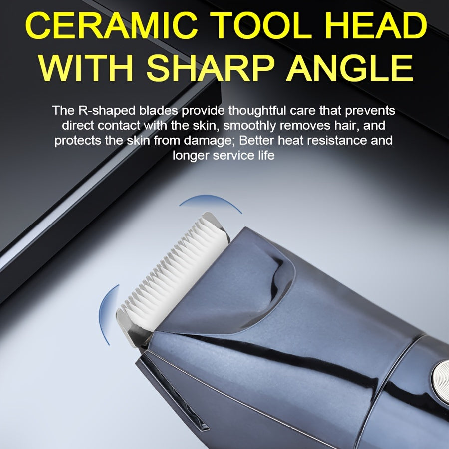 Professional groin and body trimmer with ceramic blade for men and women face nose grooming