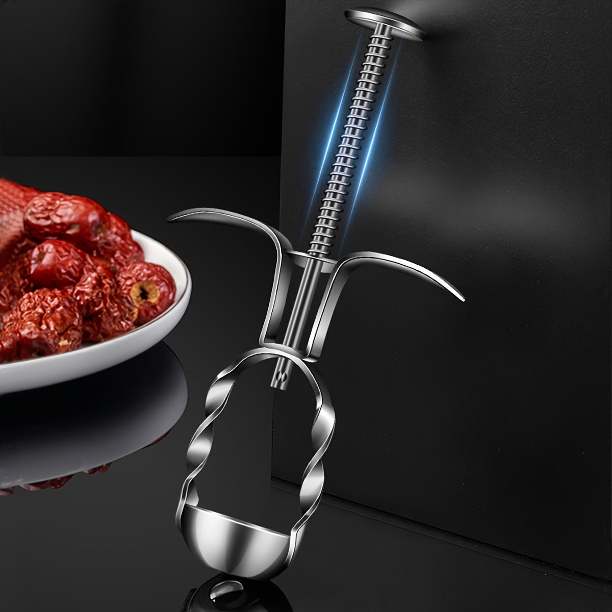 Stainless Steel Fruit and Vegetable Seed Remover Pitter Tool Set Kitchen Gadget