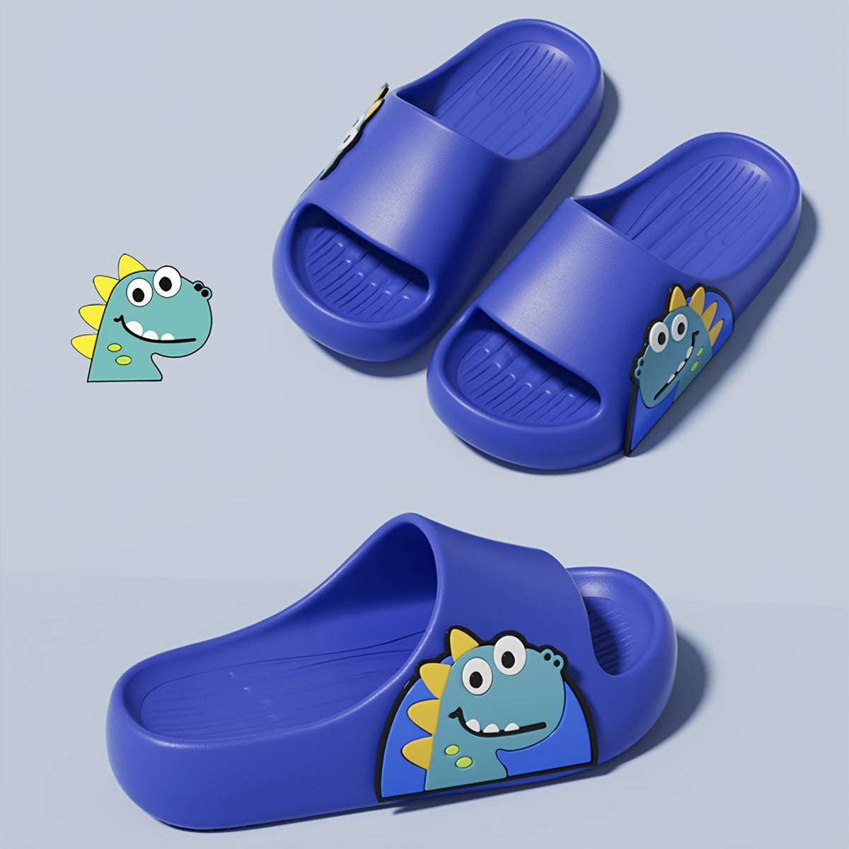 Children's Dinosaur Slides for Boys EVA Summer Non-Slip Beach Sandals