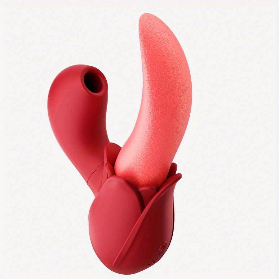 Ayollar uchun Lick Suck Vibrator Tunga Klitoral G-Spot Massager Sekso O'yinchoq