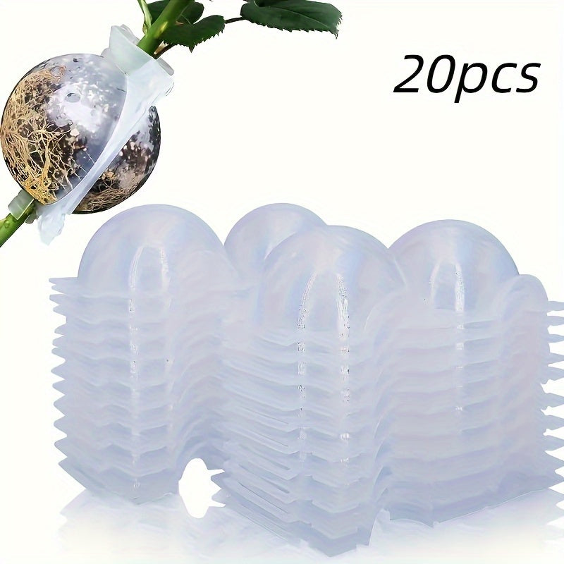 Reusable Plant Root Grow Box 5/20 Pack for Grafting and Propagation