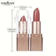 12-Color Lipstick Set Waterproof Matte Long Lasting Cosmetics for Parties