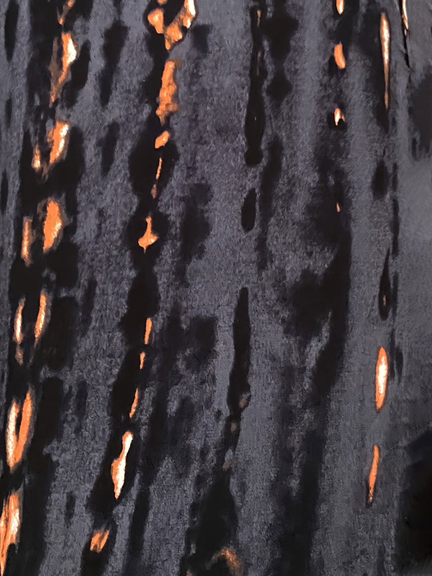 Plus Size Tie Dye Kaftan Dress Casual V Neck Batwing Sleeve