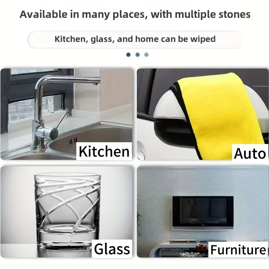 Avtomobil va uy uchun 5 ta mikrotozalash sochiqlari, lintsiz mato