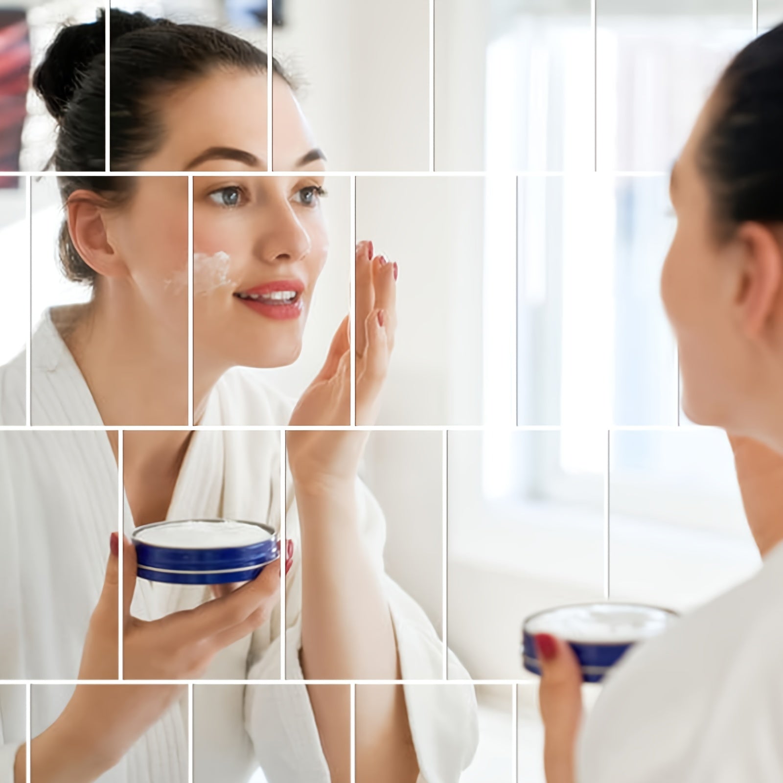 10 moslashuvchan o'z-o'zini yopishtiradigan oynali stikerlar devor bezaklari uchun uy va maktab