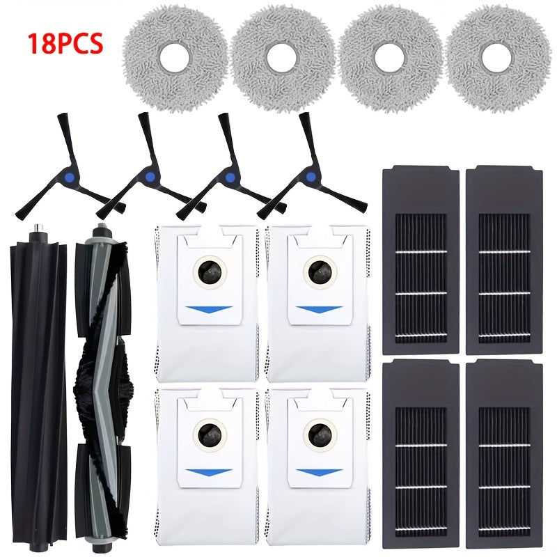 18pcs Robot Accessories for Ecovacs Deebot X2 Omni/X2 Pro/X2 Sweeping Robot