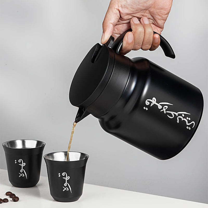 Insulated Stainless Steel Coffee Carafe 1000ml Thermal Jug for Coffee Tea