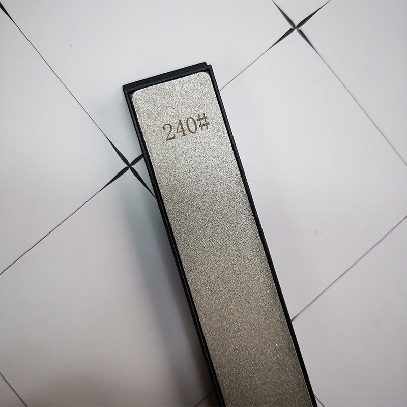 Diamond Sharpening Stone with Fixed Angle Knife Sharpener and Metal Base
