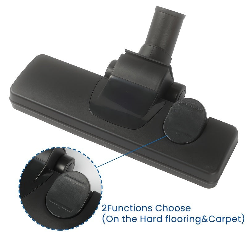 Vacuum Cleaner Brush Head Attachment 3.17cm for Hard Floors and Carpets
