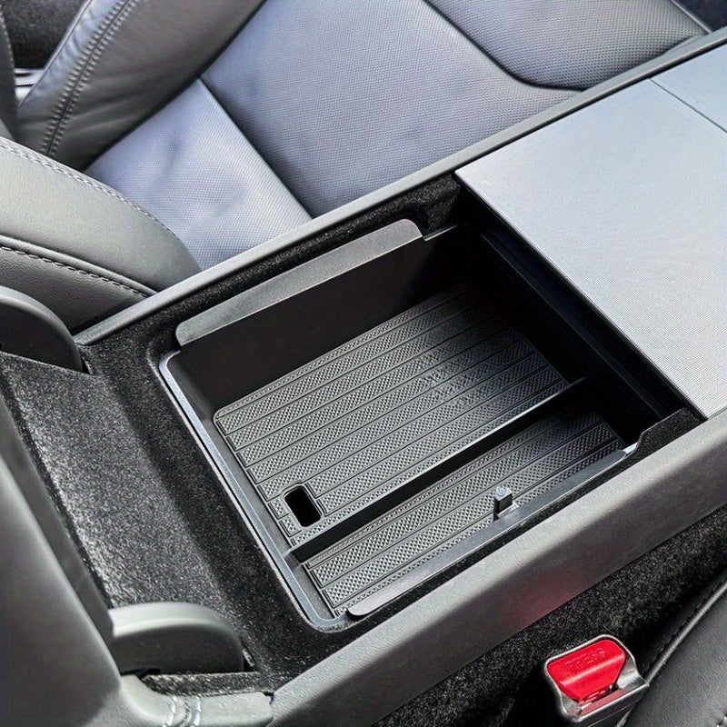 7Pcs Car Center Console Storage Box Organizer for Model Y Juniper 2025