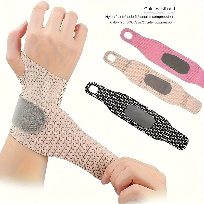 Unisex Adjustable Breathable Wrist Brace Support for Sports Injury