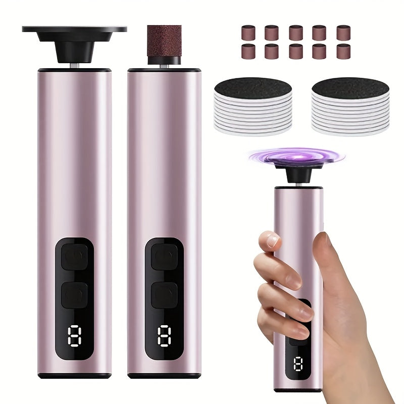Electric Nail Grinder with 9-Speed Adjustment and Display Screen