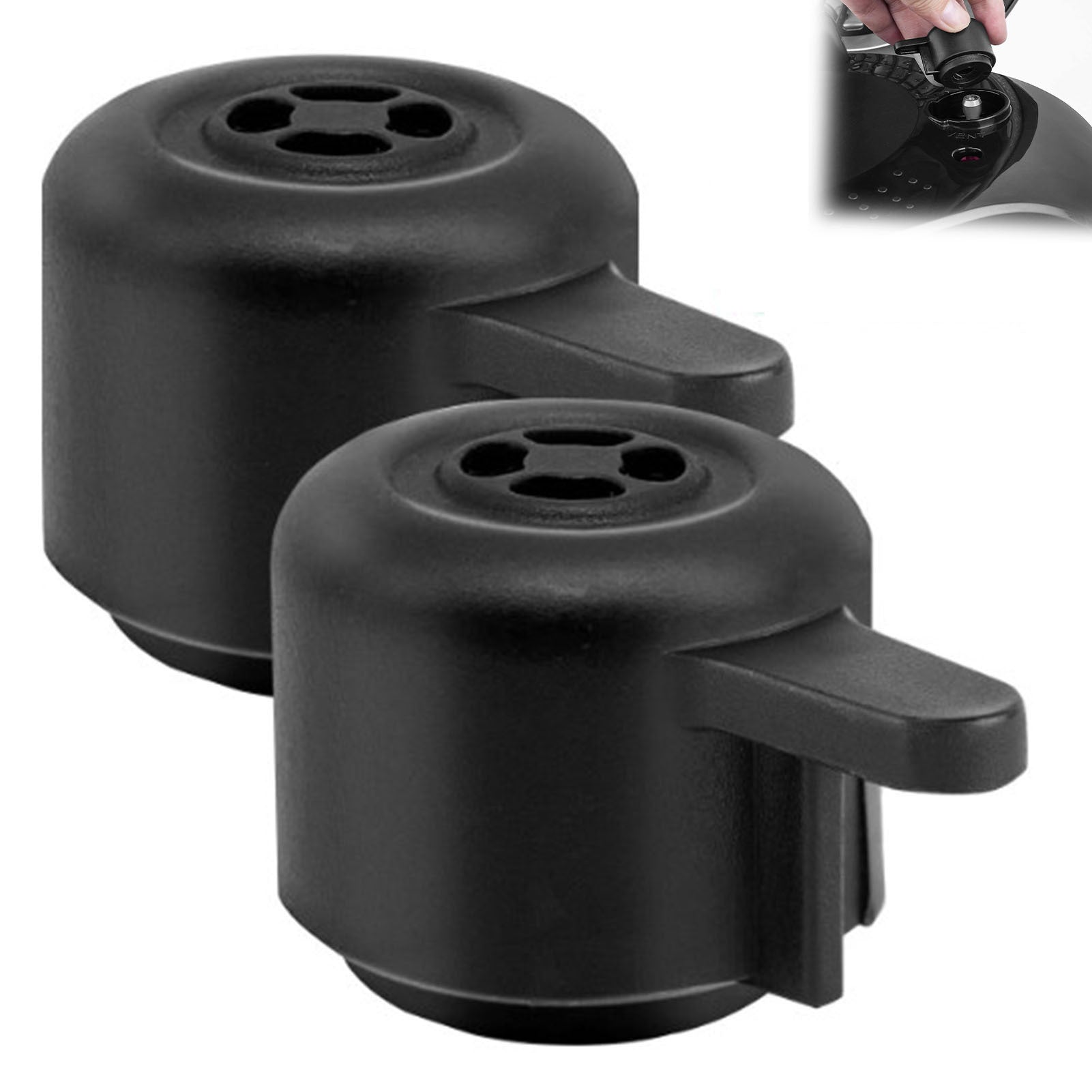 Ninja Foodi OP401/OP30 uchun qulay va mustahkam bug' chiqarish klapan tutqichi - Yuqori sifatli plastik va metalldan tayyorlangan, oshxona va ovqatlanish uchun zaruriy buyum