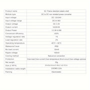 DC-DC Buck Converter 8V-36V dan 3.3V 3A qisqa tutashuvdan himoya qilish sanoat quvvat manbai