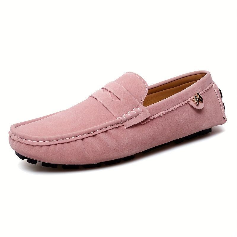Women's Slip-On Loafers in Bright Colors with Anti-Slip Rubber Sole