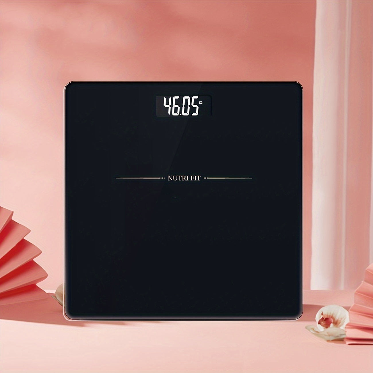 Цифровые весы с ярким ЖК-дисплеем, точностью до 0,1 фунта при нагрузке до 330 фунтов, закаленное стекло, без батареи