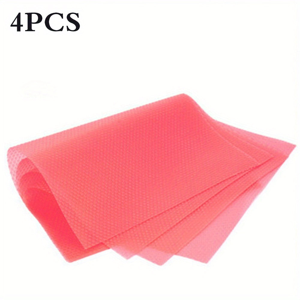 Refrigerator Shelf Liners Pack of 1-16 Washable Waterproof Oilproof for Shelves Cabinets