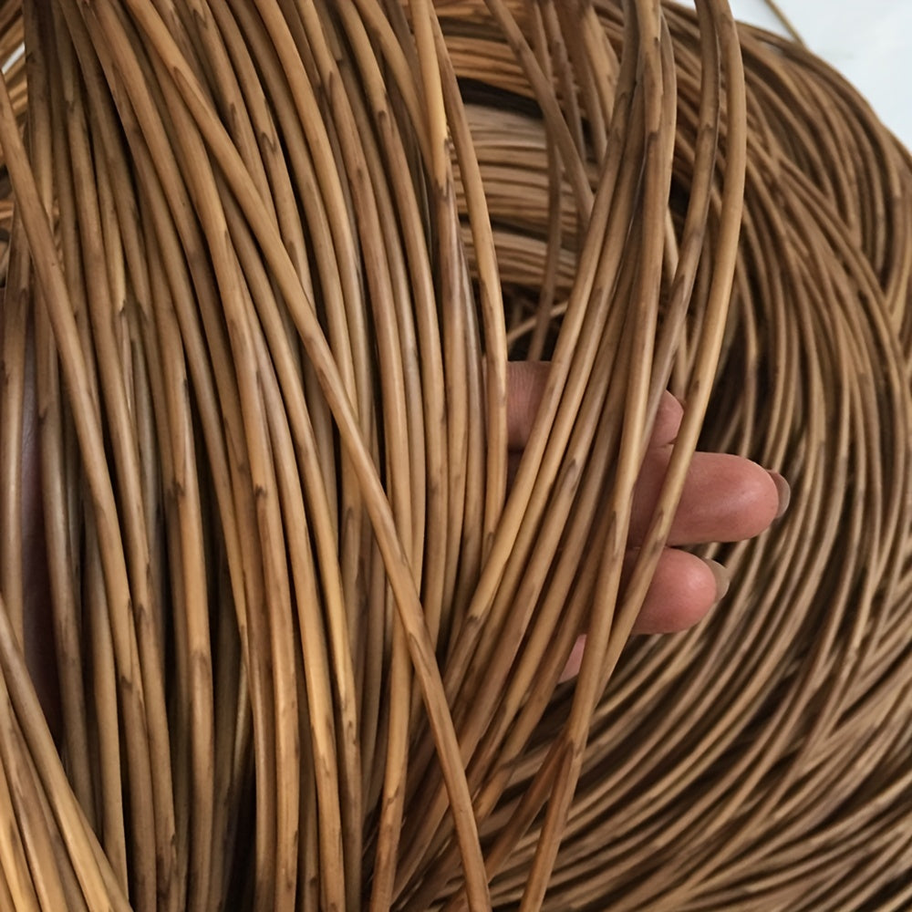 Faux Rattan Weave Material for Outdoor Furniture Repair and Crafting Durable PE Plastic