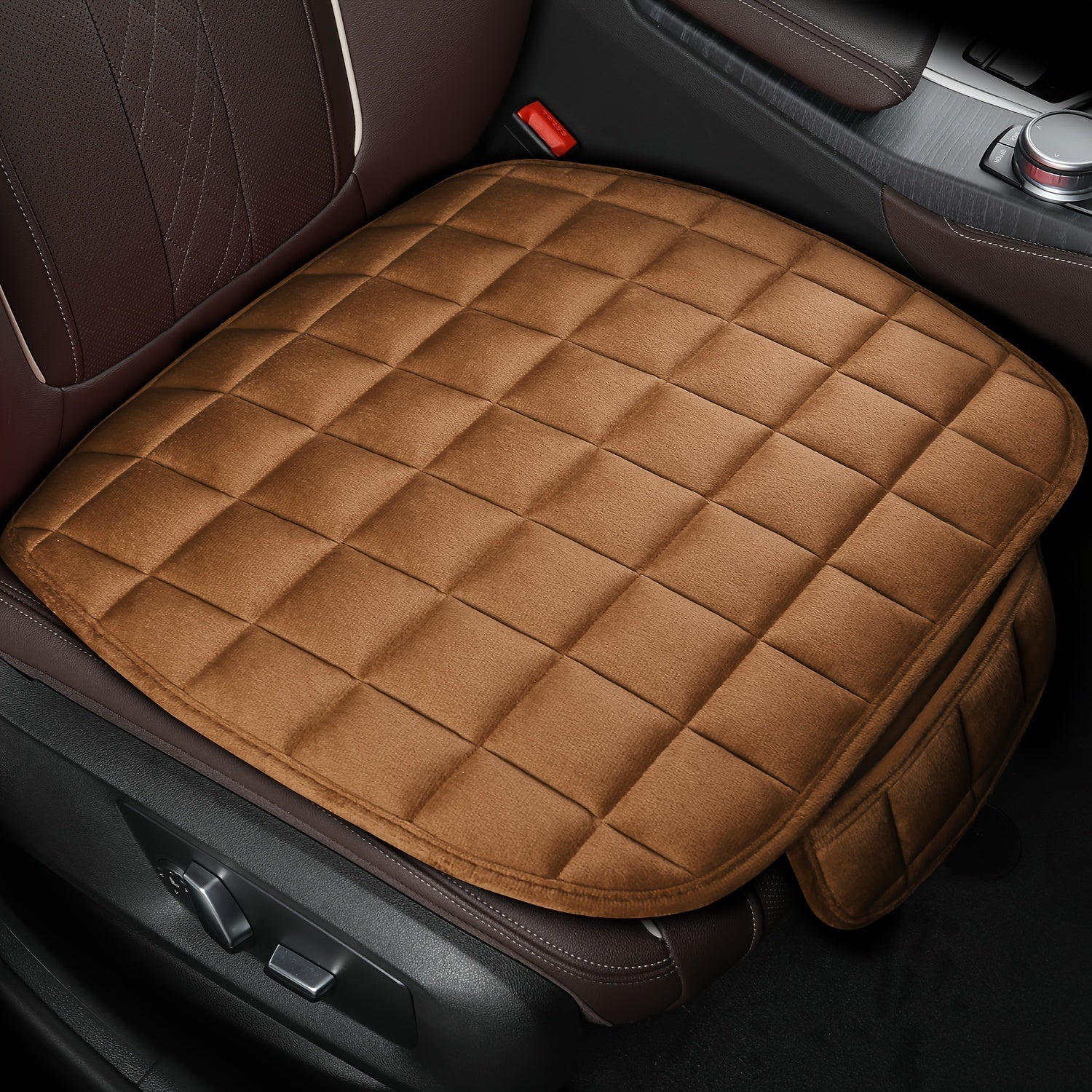Winter Car Seat Cover Breathable Anti-Slip Cushion for Front Vehicle Seat