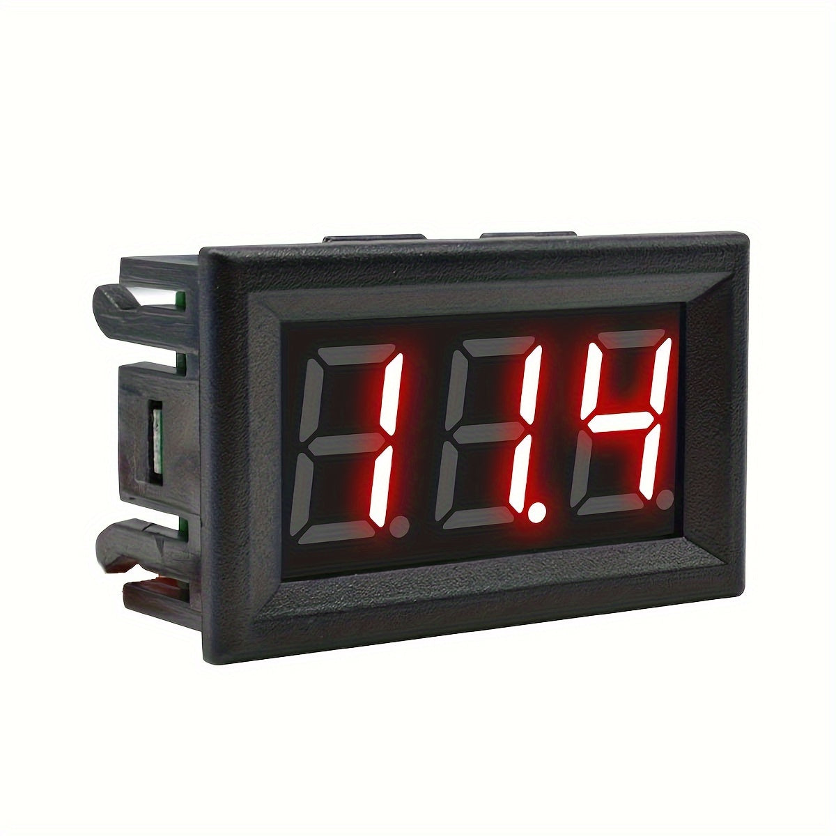 Digital Voltage Meter 4.5-30V LED Display Battery Motor Panel Mount Red Blue Green