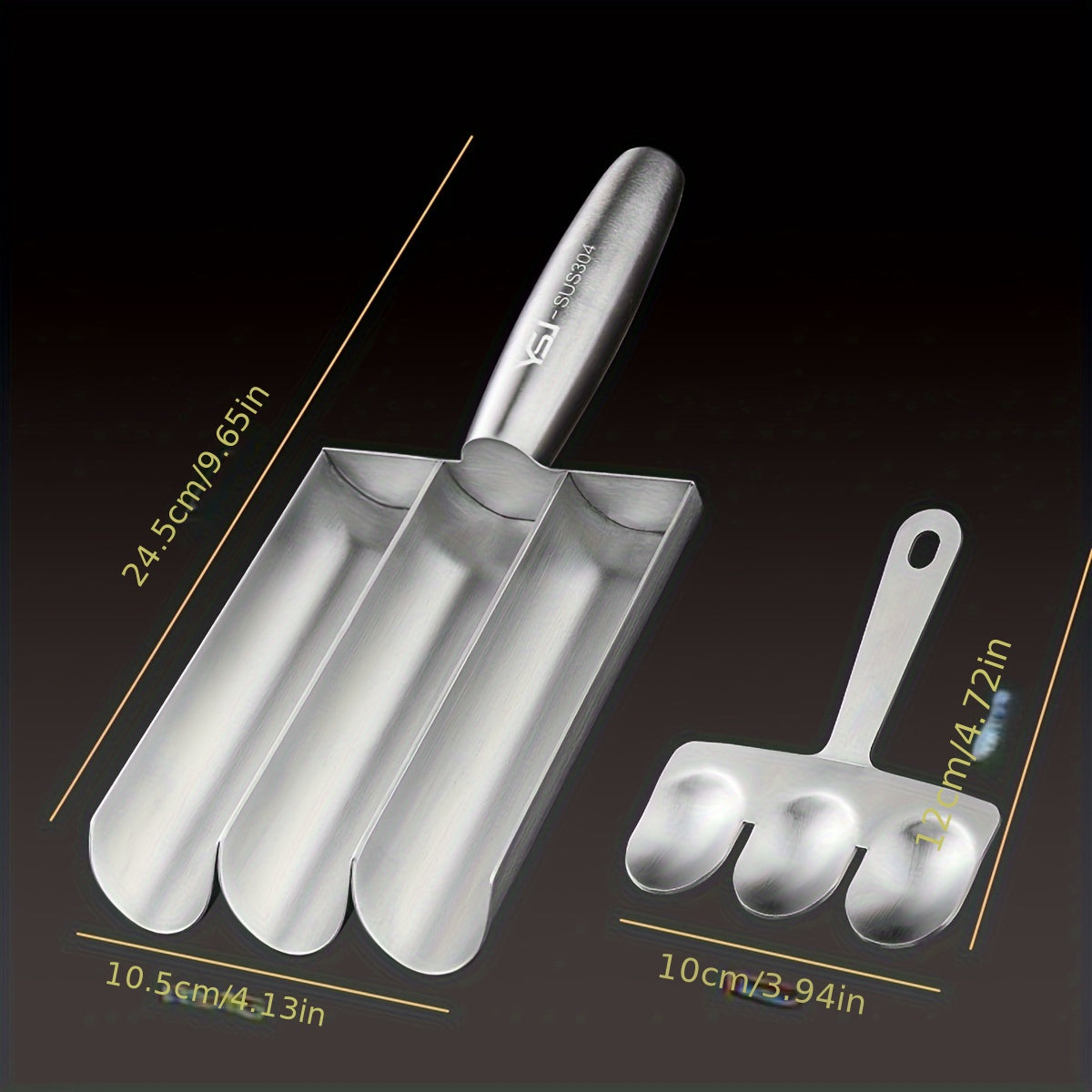 Stainless Steel Meatball Maker 4-in-1 Kitchen Tool for Quick and Easy Shaping