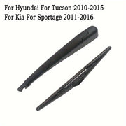Universal Rear Wiper Arm Blade Replacement for SUV Tint Black 2010-2016