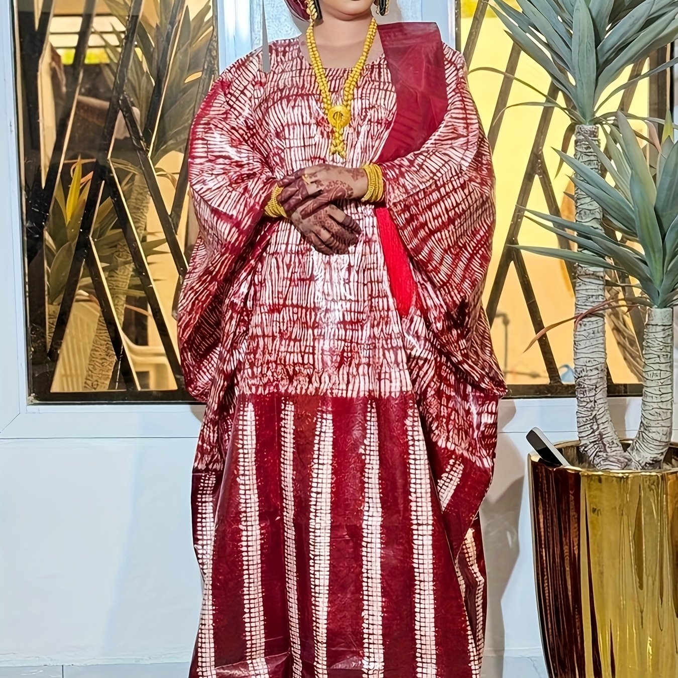 Ayollar uchun Dashiki uzun ro‘ba to‘y, bayram, kundalik va barcha mavsumlar uchun