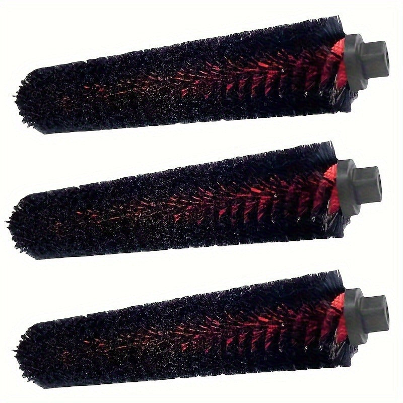 Set of 3 High-Speed Cleaning Brushes for Robotic Vacuum, Detachable and Washable Maintenance Accessories