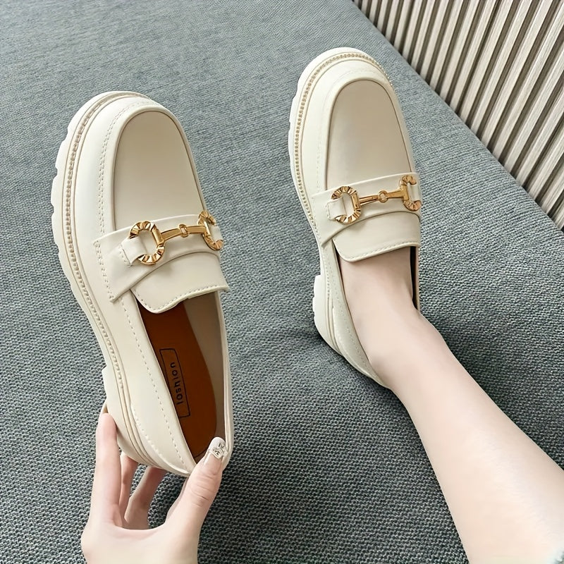 Women’s Summer Loafers Rubber Sole Non-Slip Breathable Slip-On Shoes