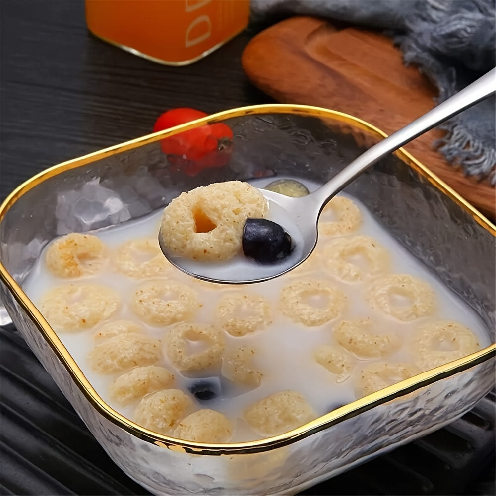 Stainless Steel Appetizer Spoons Ice Cream Scoops Stirring Sticks Cocktail Decor