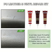 Universal Leather Vinyl Repair Kit 50g for Sofa Shoes Crack Holes Restoration