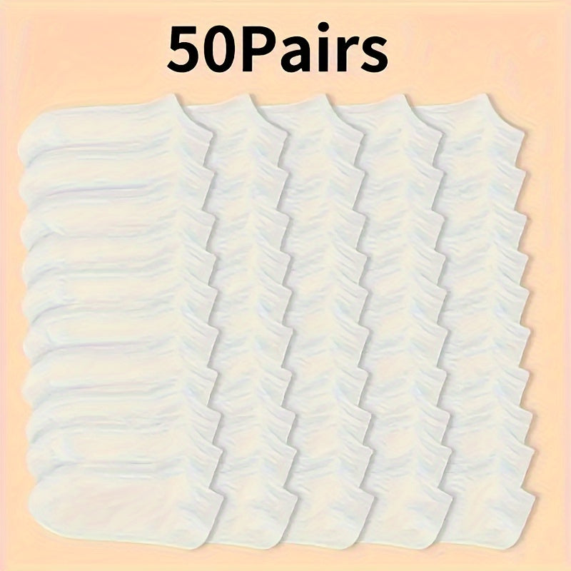 Men's Double Pack Short Socks Black White Gray Navy Blue Casual Sports Breathable