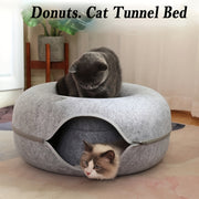 Large Cat Cave Bed for Multiple and Large Cats Indoor Detachable Washable