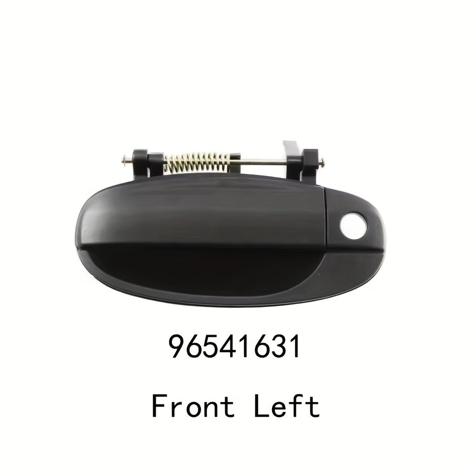 Car Door Handle Set for Chevrolet, Durable Plastic, Front Left and Right