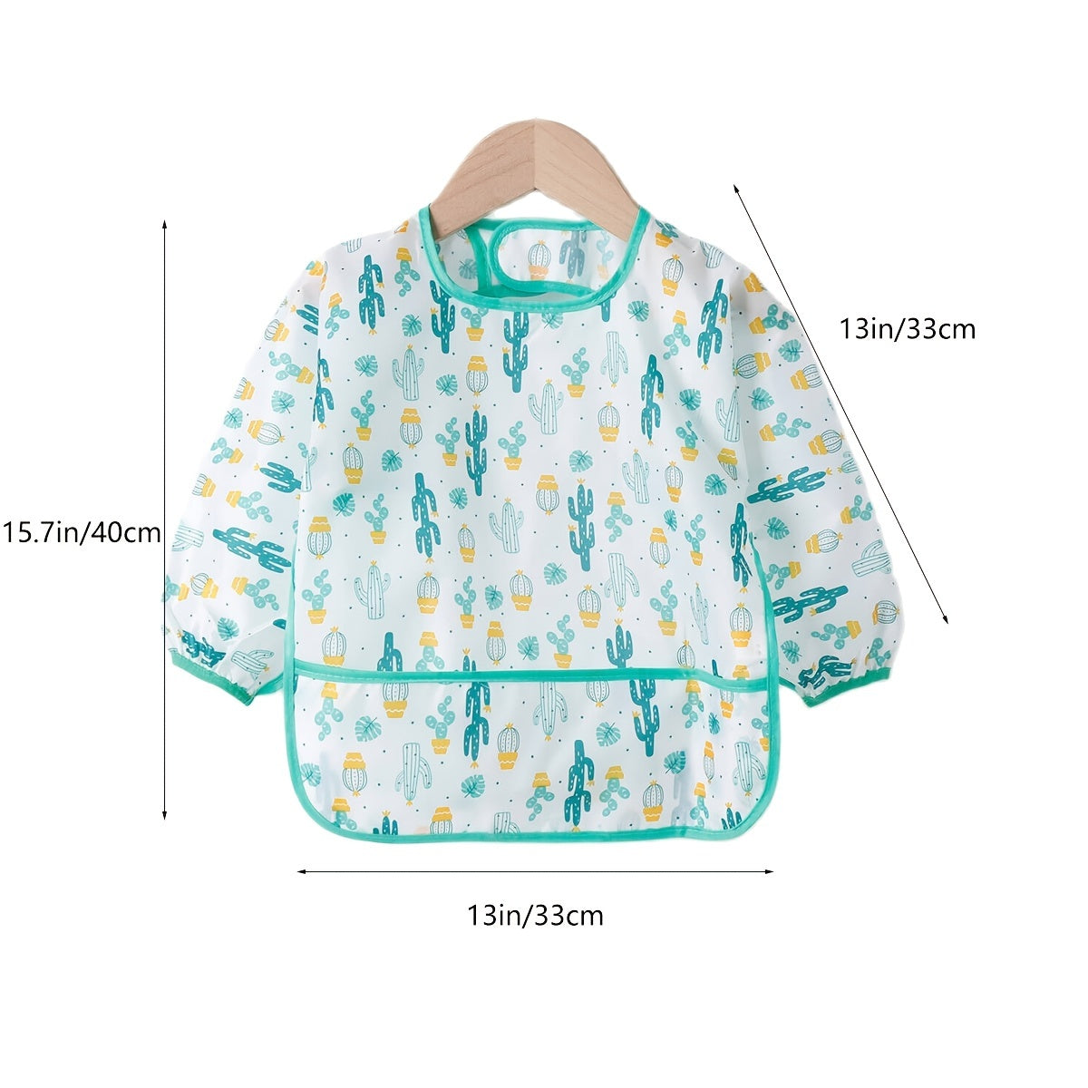 Waterproof Baby Bibs with Cartoon Animal Pattern for Christmas Halloween Thanksgiving