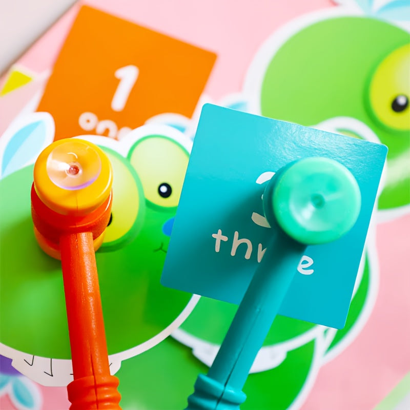 Dual-Sided Suction Cup Hammer for Educational Phonics Word Cards Classroom Learning Toy