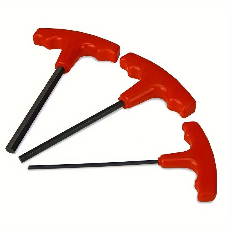 Набор шестигранных ключей T-образной формы, метрические и SAE, 10-20 шт. с подставкой