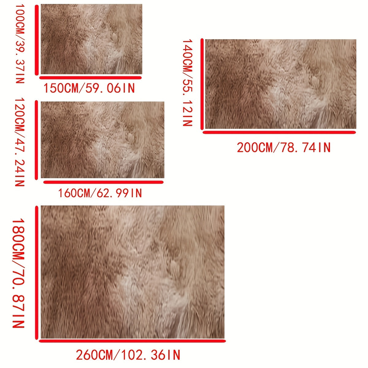 Alfombra de área de felpa con teñido tie-dye súper suave para dormitorio y sala de estar, alfombra de felpa que no suelta pelo