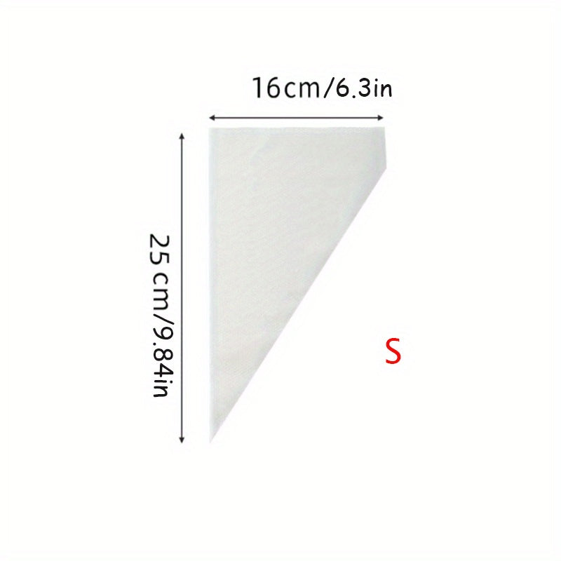 Disposable Piping Bags 50/100/200pcs Icing Fondant Cake Decorating Supplies
