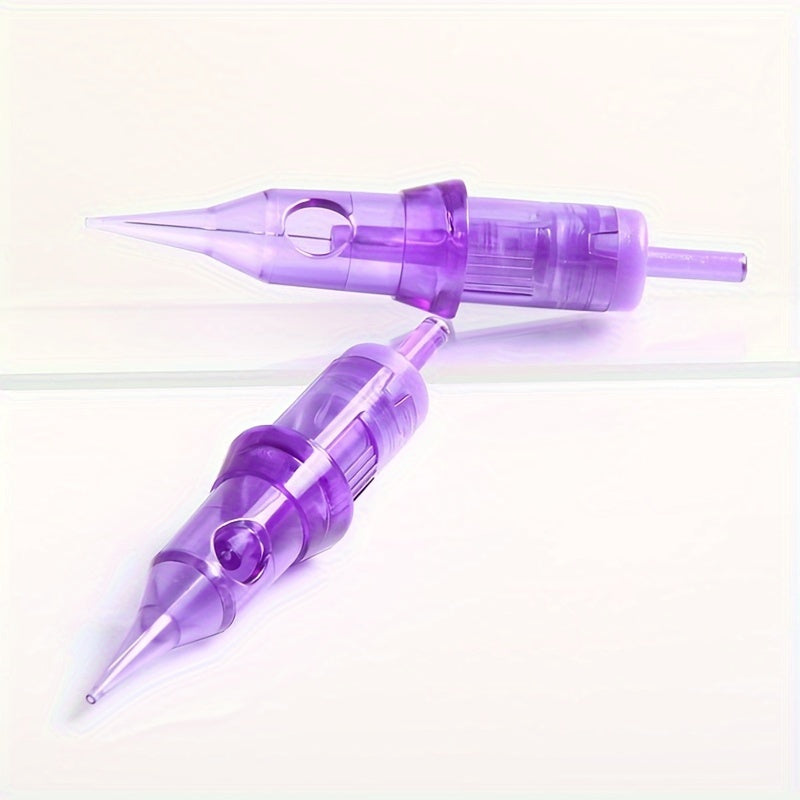 10pcs Tattoo Needle Cartridges 1RL Microblading PMU Scalp Lip Eyebrow