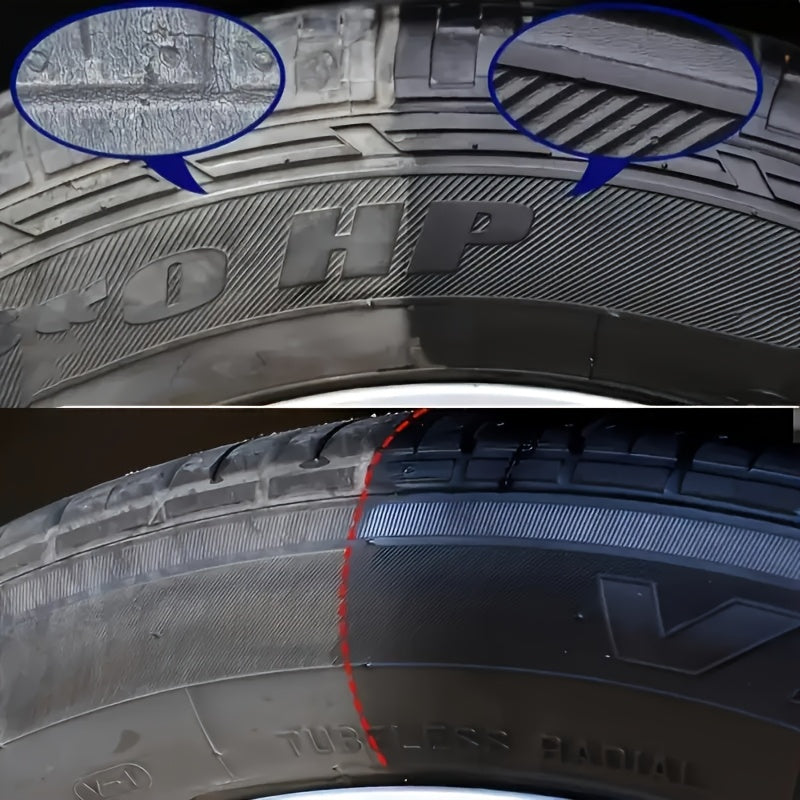 Multi-Purpose Plastic Renovation Wax Tire Shine and Protection for Rubber Vinyl